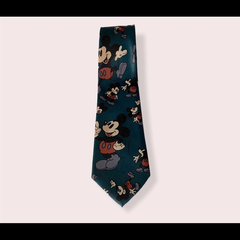 Mickey Mouse Silk Tie for Adult 🎁